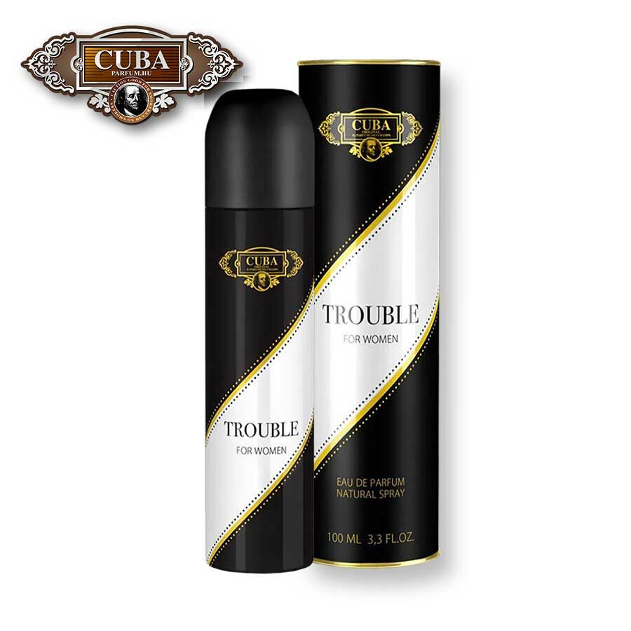Cuba Parfüm Trouble 100ml EDP Női Illat