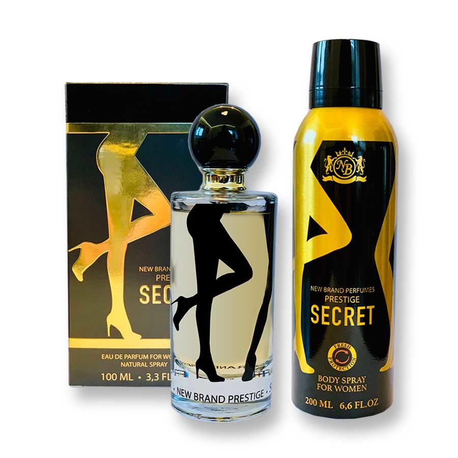 New Brand Secret 100ml EDP és 200ml Dezodor