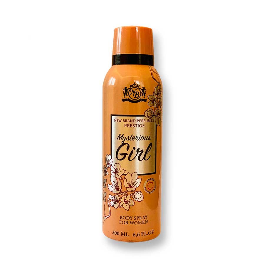 New Brand Prestige Mysterious Girl 200ml Deo