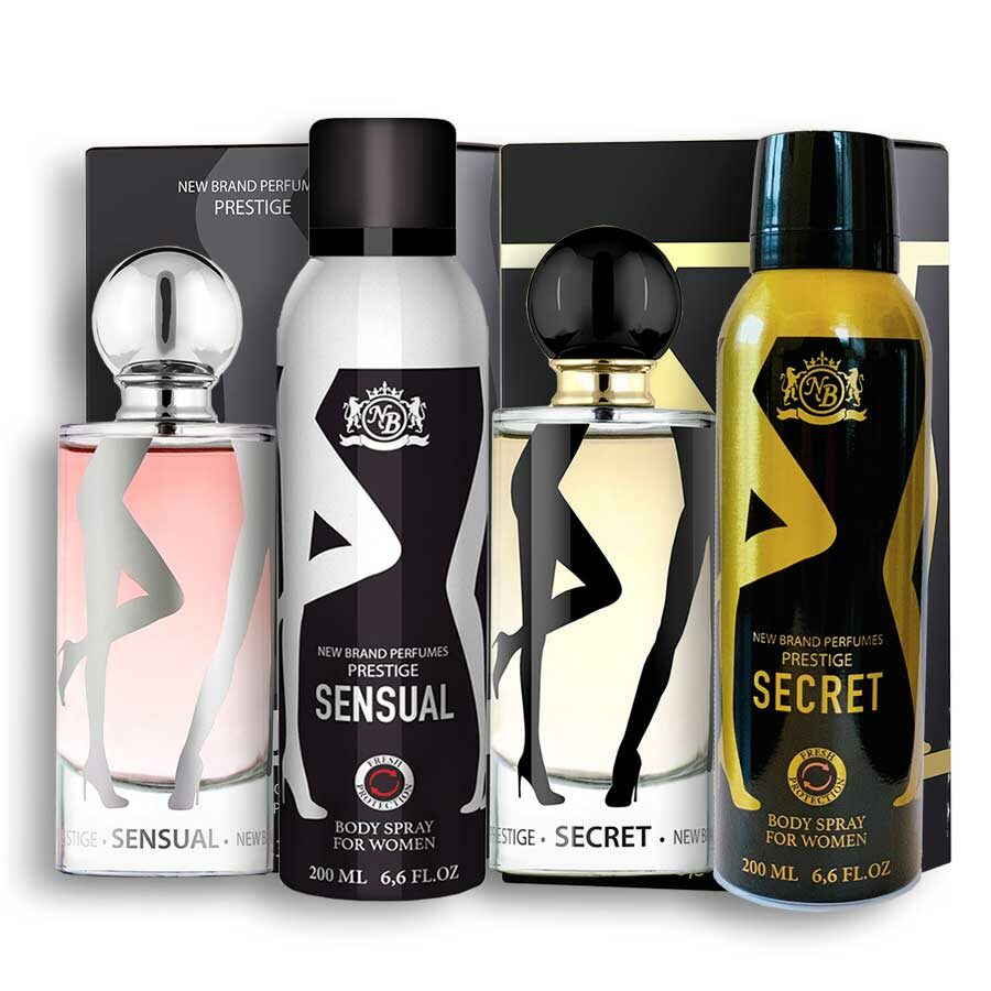 New Brand Secret és Sensual Parfüm és Deo